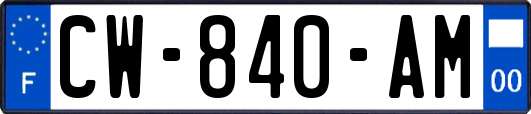 CW-840-AM