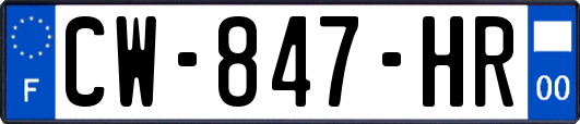 CW-847-HR