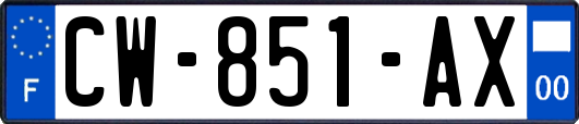 CW-851-AX