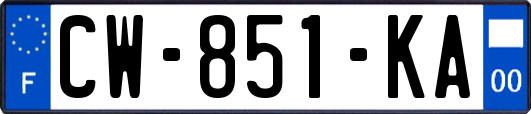 CW-851-KA