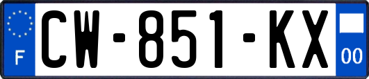 CW-851-KX