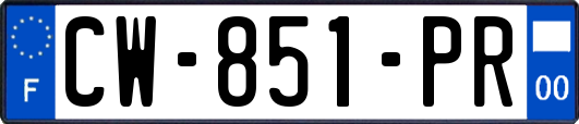 CW-851-PR