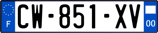 CW-851-XV