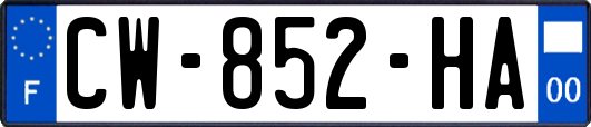 CW-852-HA