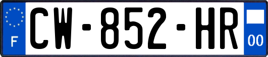 CW-852-HR