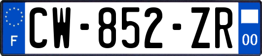 CW-852-ZR