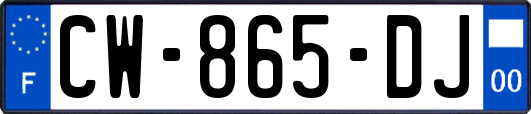 CW-865-DJ