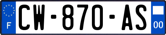 CW-870-AS