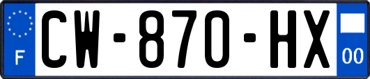 CW-870-HX