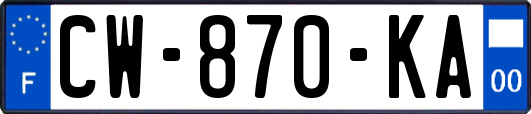 CW-870-KA