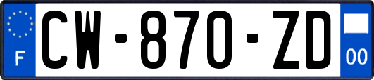 CW-870-ZD