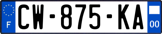 CW-875-KA