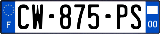 CW-875-PS