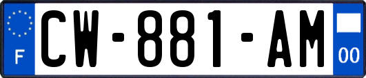 CW-881-AM