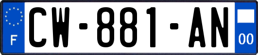 CW-881-AN