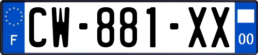 CW-881-XX