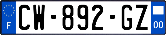 CW-892-GZ