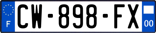 CW-898-FX