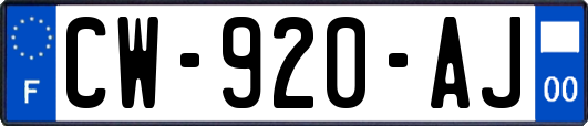 CW-920-AJ