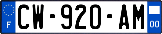 CW-920-AM