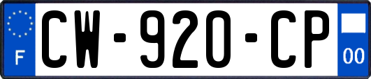 CW-920-CP