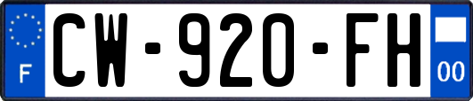 CW-920-FH