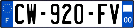 CW-920-FV