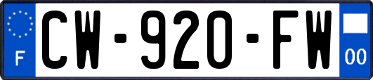 CW-920-FW