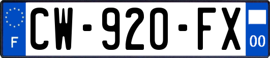 CW-920-FX
