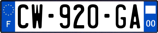 CW-920-GA