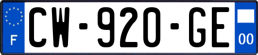 CW-920-GE