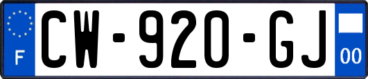 CW-920-GJ