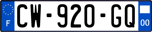 CW-920-GQ