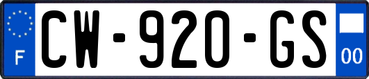 CW-920-GS