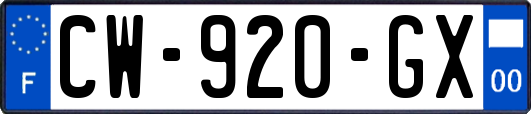 CW-920-GX