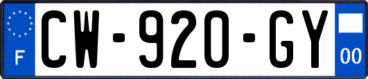 CW-920-GY