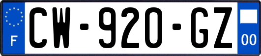 CW-920-GZ