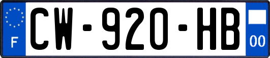 CW-920-HB