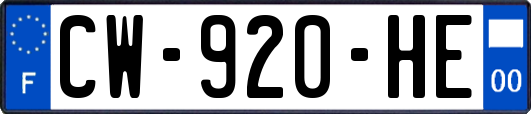CW-920-HE