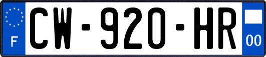 CW-920-HR