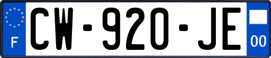 CW-920-JE
