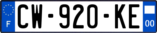 CW-920-KE