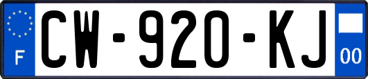 CW-920-KJ
