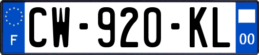 CW-920-KL