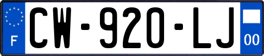 CW-920-LJ