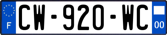 CW-920-WC