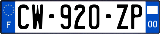 CW-920-ZP