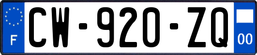 CW-920-ZQ