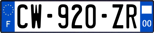 CW-920-ZR