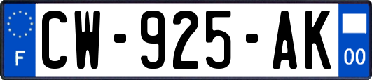 CW-925-AK